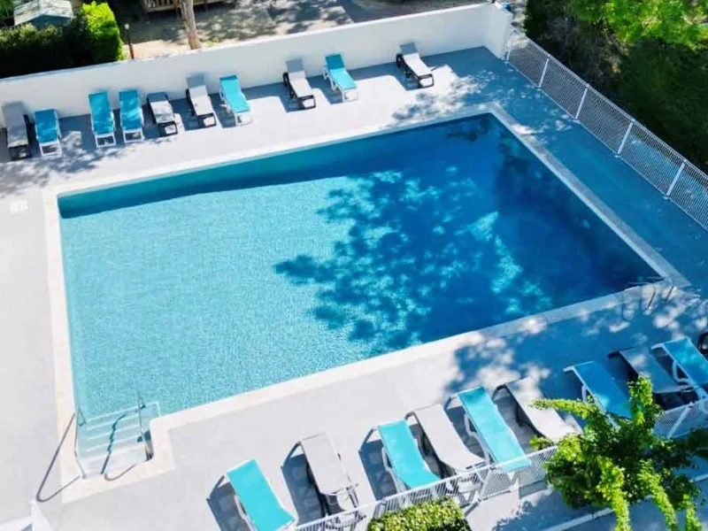 Camping avec piscine Balaruc-les-Bains